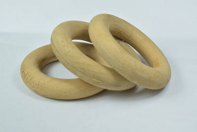 63mm Round Carved Wood Rings Round Large Hole Wooden Beads, Beading Tools,Wood Beads, Macrame Beads, Round Wooden Beads, D...