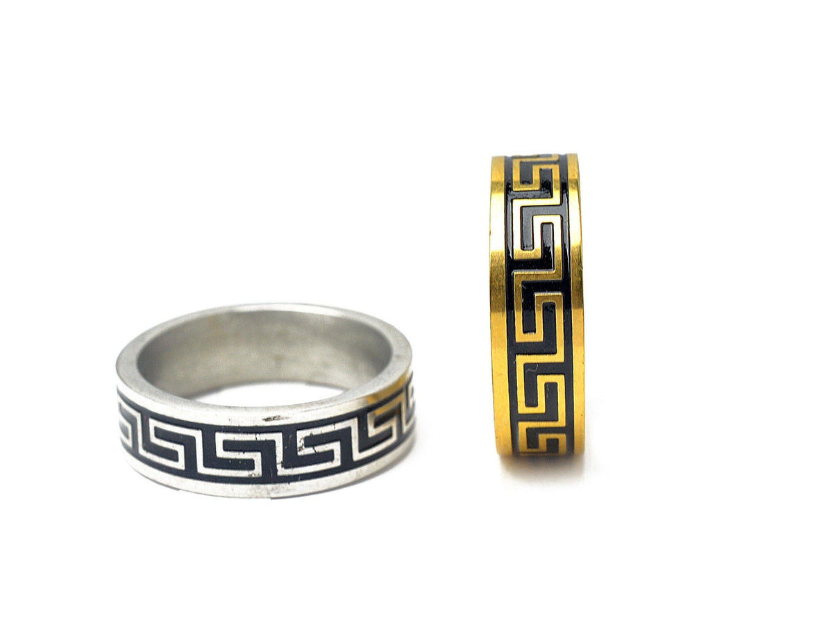 Gold Filled EP Ring World Simple design and multi color different sizes jewelry making supplies - detail image 4