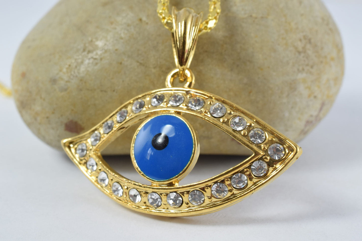 18KT Nefertiti Charm as Gold Filled* Egyptian Queen/Evil Eye Pendant, Wholesale as Gold Filled* Pendants,Egyptian Jewelry...