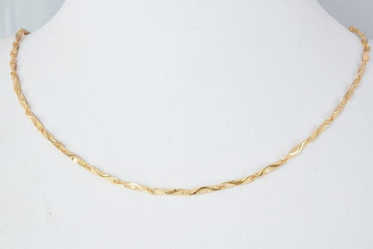 18K gold filled EP tarnish resistant Chain 23" Inch CG174 jewelry making supplies - detail image 2