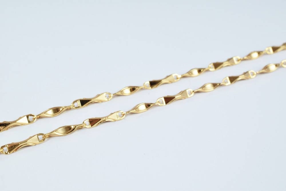 18K gold filled EP tarnish resistant Chain 23" Inch CG174 jewelry making supplies - detail image 4