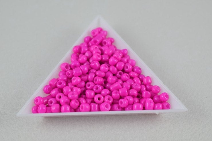 Seed Beads Glass Size 6/0 - Round Crystal Craft Beads Bulk - Mixed Colors, Japanese Toho, Czech Styles, Loose Supply