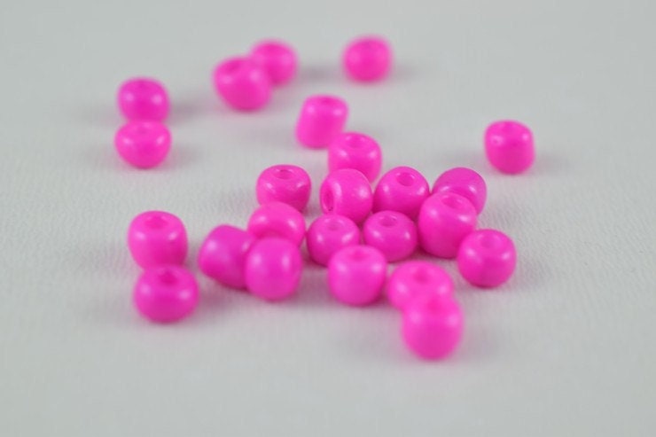 Seed Beads Glass Size 6/0 - Round Crystal Craft Beads Bulk - Mixed Colors, Japanese Toho, Czech Styles, Loose Supply