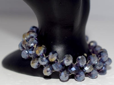 Crystal Stretchy Fashion Glam Bracelet jewelry making supplies - detail image 3