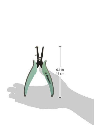 1.25mm metal hole punch pliers by beadsmith, with extra pin with gauge guard for jewelry making #plhp125 jewelry making su...