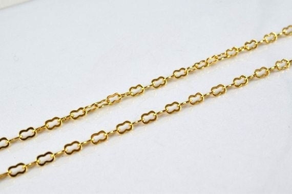 17.5" 18k Gold filled Look,EP chain  CG53 jewelry making supplies
