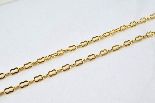 17.5" 18k Gold filled Look,EP chain  CG53 jewelry making supplies