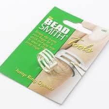 Beadsmith Jump Ring Opener: Steel Crafting Tool - 16mm Diameter, Twist Open Slots, Durable Jewelry Gadget