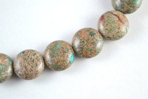 Fossil Jasper Flat Round Gemstone Beads 1 strand 28 PCs Size 15mm Hole Size 1mm Natural, healing, chakra, birthstone for J...