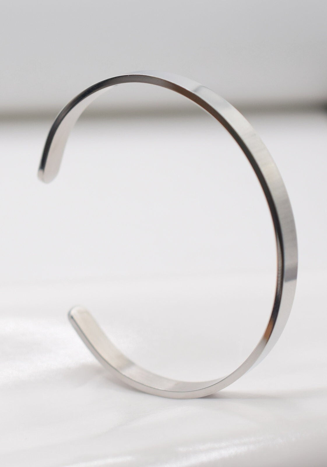 Stainless steel adjustable Bracelet Cuff minimalist wholesale bracelet for jewelry making jewelry making supplies - detail...