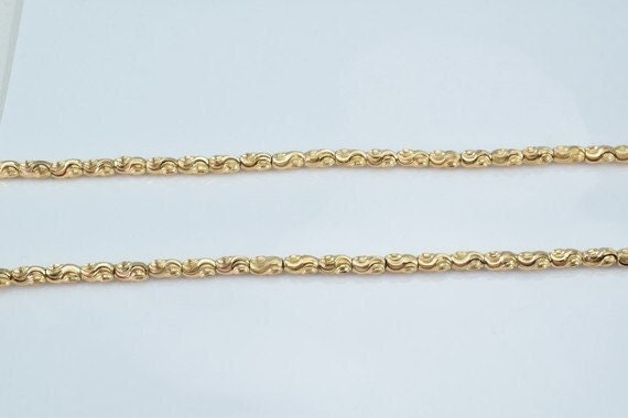 18k gold filled EP tarnish resistant chain 19.5" inch cg81 jewelry making supplies - detail image 2