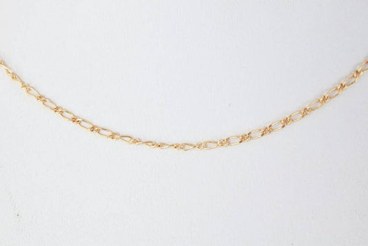 18K gold filled EP tarnish resistant Chain 17.25" Inch CG177 jewelry making supplies - detail image 2