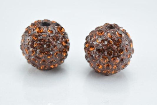 10mm  Rhinestone Shamballa Beads, Bling Beads, ball rhinestone Beads, Rhinestone Jewelry, Bracelet Beads Handmade beads, M...