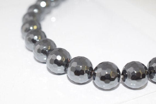 12mm Disco Ball Hematite Round Gemstones Beads, hematite,hematite jewelry,hematite stone,hematite ,hematite gemstone,round...