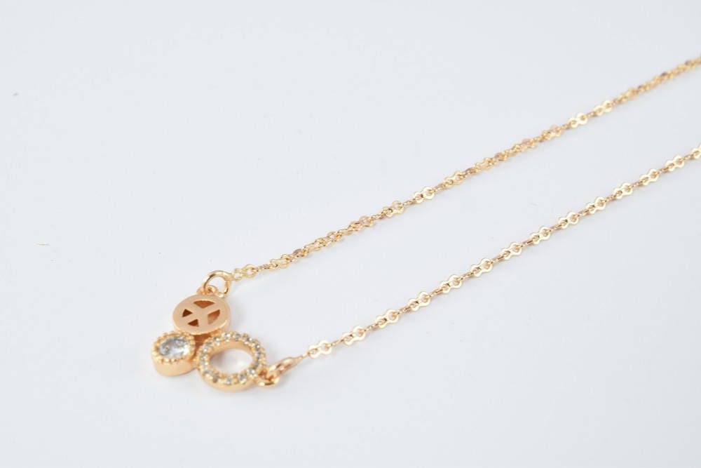 18K Pinky gold filled EP tarnish resistant Chain 16" Inch CG184 jewelry making supplies - detail image 5