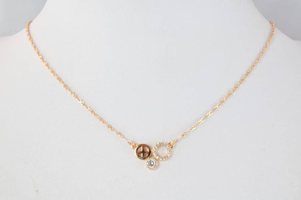 18K Pinky gold filled EP tarnish resistant Chain 16" Inch CG184 jewelry making supplies - detail image 6