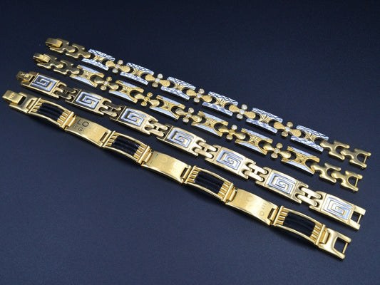 Women's/Men Gold Filled EP Bracelet Chain bohemian Bling for Jewelry Making tarnish resistant Women's/Men Gift and Love is...
