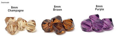 Swarovski Bicone 4mm/5mm/6mm/8mm Faceted Beads for Jewelry, Decoration, Chandelier Genuine Fully Drilled jewelry making su...