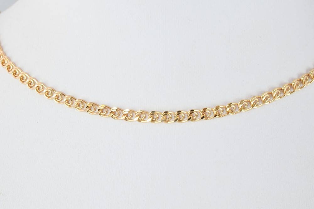 18K gold filled EP tarnish resistant Chain 19" Inch CG179 jewelry making supplies - detail image 5