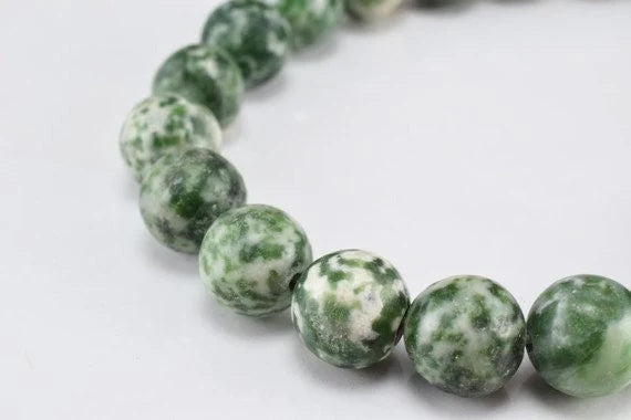 natural green spot jasper gemstone round beads 6 mm 8 mm 10 mm natural stones beads natural healing stone chakra stones fo...