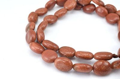 Oval Sandstone Beads 8x10mm loose Beads birthstone Beads for jewelry making jewelry making supplies