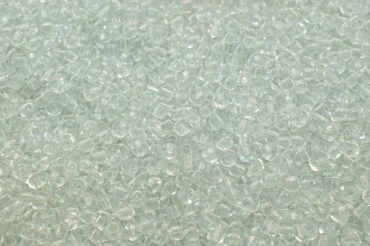Clear Glass Seed Beads: Multisize 10/0, 8/0, 6/0 Round Beads | Jewelry Making, Craft Supplies | 1 Pound Bulk