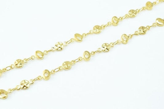 17.4" Inch 18K gold filled Look, EP Chain   CG28 jewelry making supplies