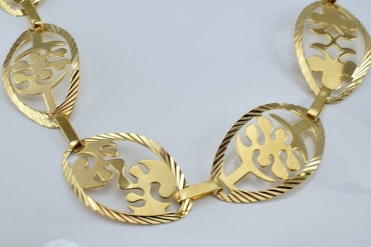 18k gold filled EP chain 17" inch cg86 jewelry making supplies - detail image 2