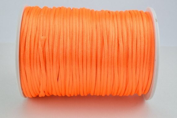 2mm Satin Nylon Cord 13 Colors for all your jewelry making jewelry making supplies - detail image 3