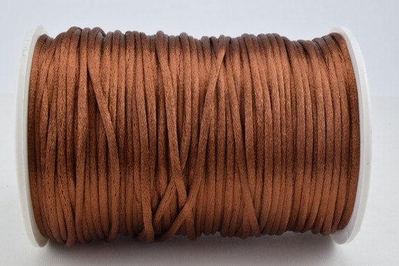 2mm Satin Nylon Cord 13 Colors for all your jewelry making jewelry making supplies - detail image 6