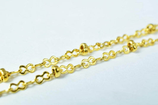 18k Gold Filled Alternative Chain: Tarnish Resistant Jewelry Making (17.25 Inch)