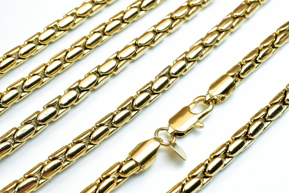 Gold filled EP chain size 20 1/2, 23 1/2 inches 18k  gold filled findings chain for jewelry making cg122, cg141 jewelry ma...