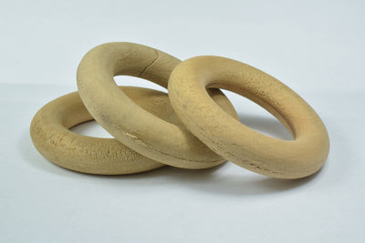 63mm Round Carved Wood Rings Round Large Hole Wooden Beads, Beading Tools,Wood Beads, Macrame Beads, Round Wooden Beads, D...