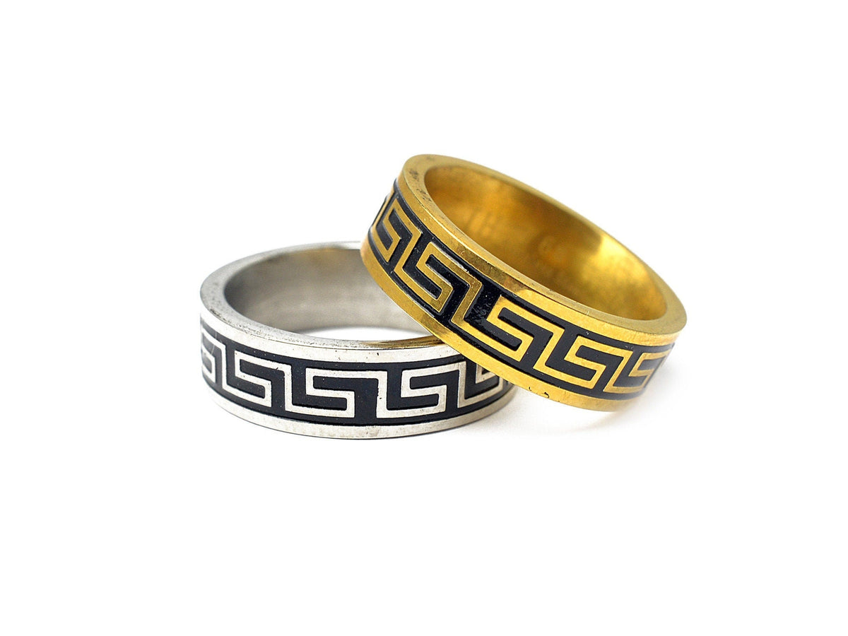 Gold Filled EP Ring World Simple design and multi color different sizes jewelry making supplies - detail image 5