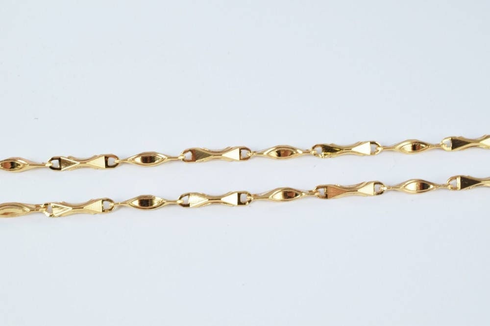 18K gold filled EP tarnish resistant Chain 23" Inch CG174 jewelry making supplies - detail image 6