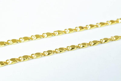 gold filled EP tarnish resistant Chain 18KT gold filled tarnish resistant Size 17.5" Inches Long 1.5mm Width Item #CG205 j...