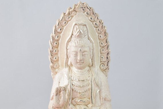 Vintage Pure Silver 999 buddha statue 100 grams jewelry making supplies - detail image 2