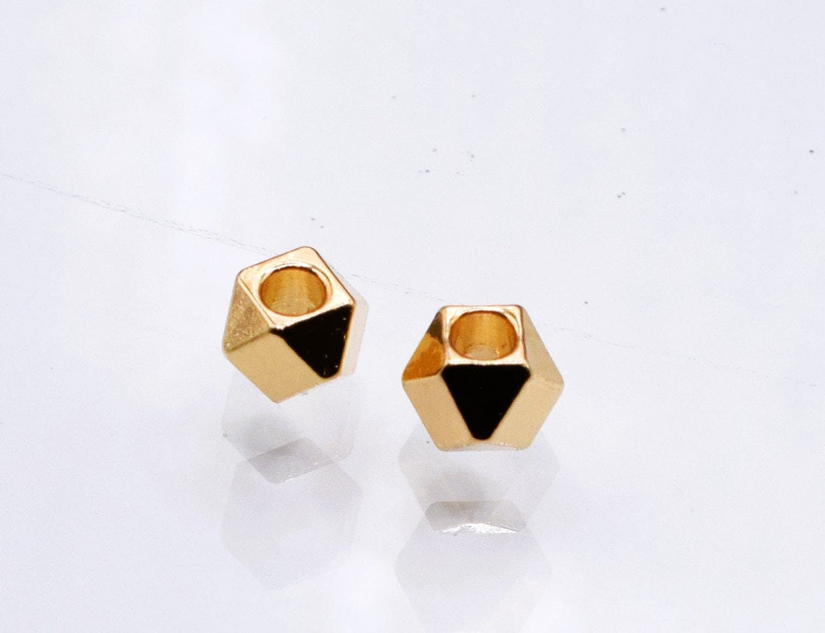 EP gold plated beads for jewelry making with durable tarnish‑resistant finish
Cuentas EP doradas resistentes al deslustre para creación de joyas