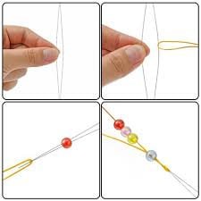 Big Eye Beading Needles Jewelry Making Tools, Large Soldered Eye (2.125" & 5", Assorted Packs, Steel)