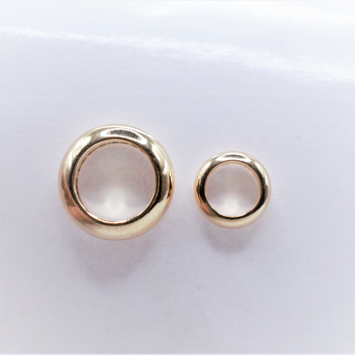 18K Gold Filled Look, Rondel Spacer Beads, Plain Beads, Seamless Roundel, Various Sizes 6mm, 8mm , 9mm Spacer Findings Bea...