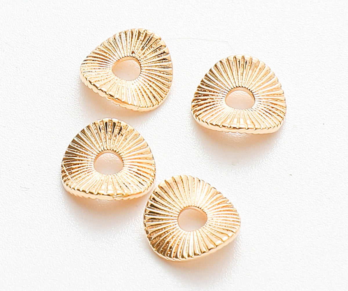 Gold Filled Look, Roundel Spacer Plain Beads water resistant Findings For Jewelry jewelry making supplies - detail image 4