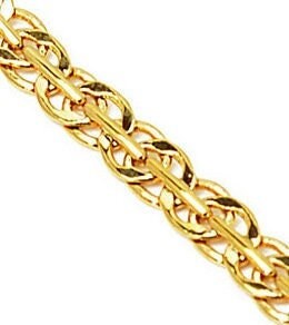18k Gold Filled Look, EP double cuban link cable chain size 19.5"/23.5" inches long 3/5/7 mm width  CG507/CG508/CG509/CG51...