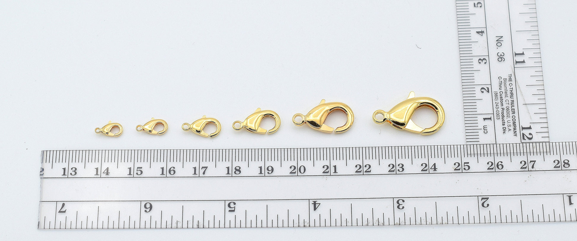 Gold filled Alternative Findings, EP 18K lobster clasp Findings sizes: 4x9mm/6x10mm/7x12mm/8x14mm/12x20mm/12x23mm jewelry...
