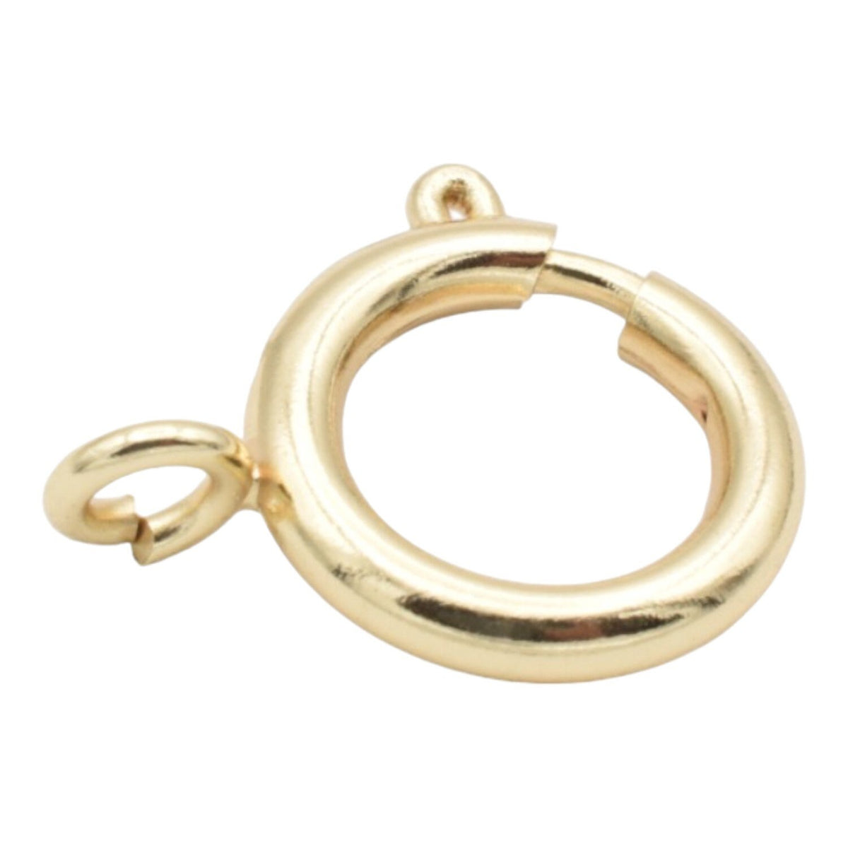 Gold Filled Look, Spring Clasp 14K for jewelry making size: 5mm/6mm/12mm jewelry making supplies - detail image 5