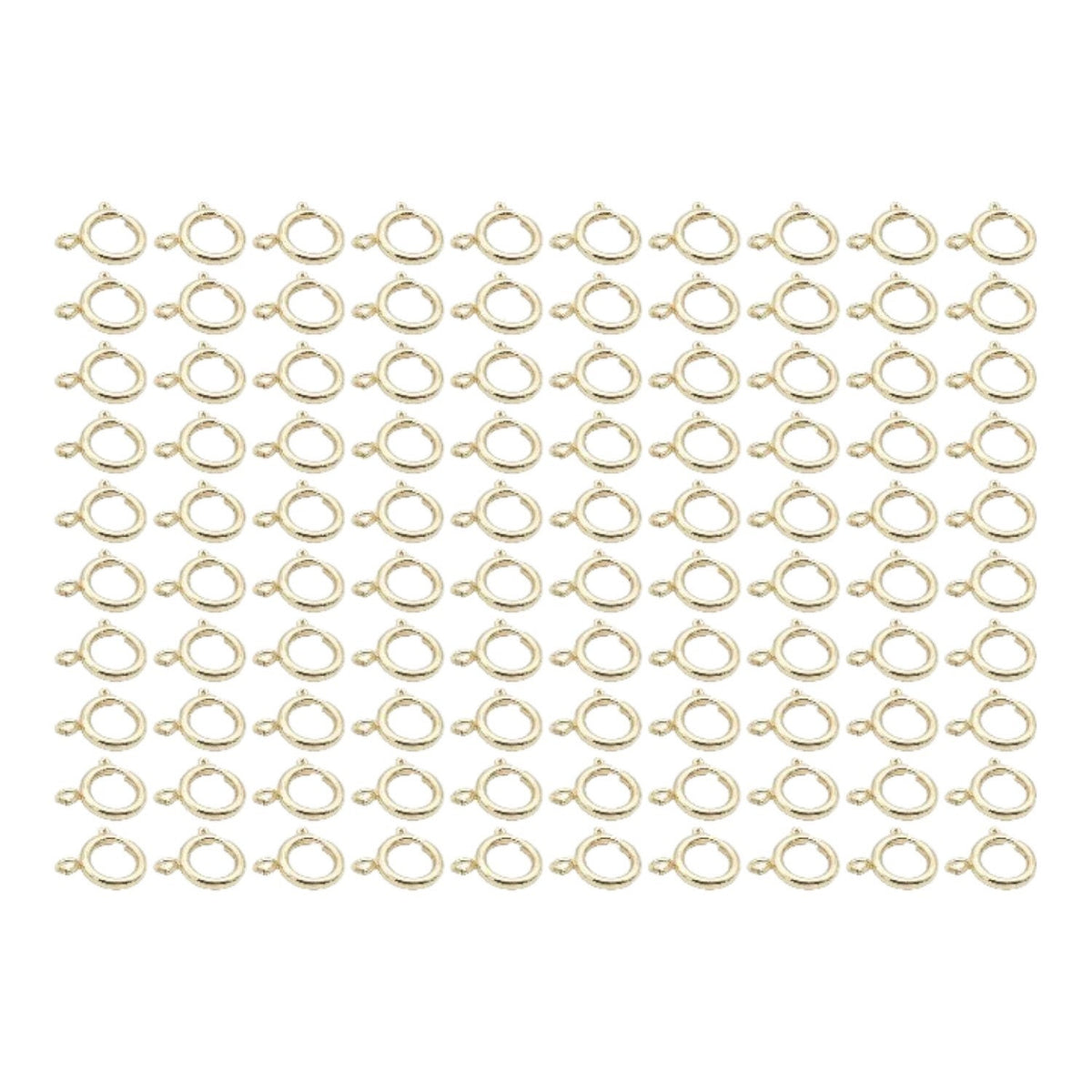 Gold Filled Look, Spring Clasp 14K for jewelry making size: 5mm/6mm/12mm jewelry making supplies - detail image 8