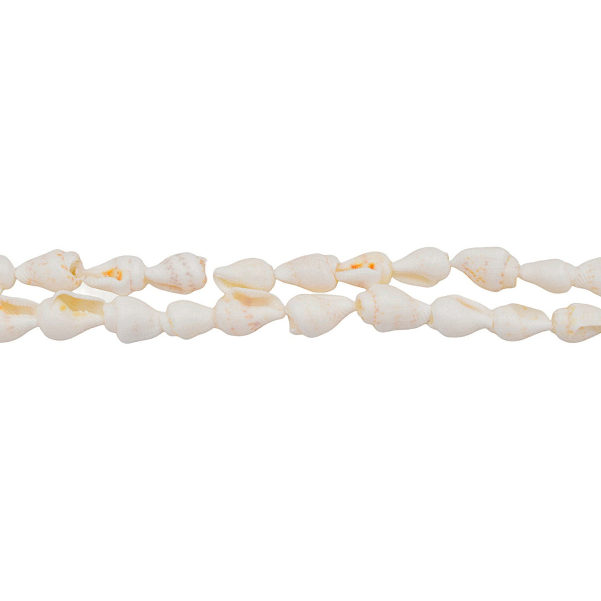 Natural Sea Shell Beads Collection: Beach Style Jewelry Making Supplies (Three Colors, Unique Shapes, Strand Lengths 60-62 Inches)