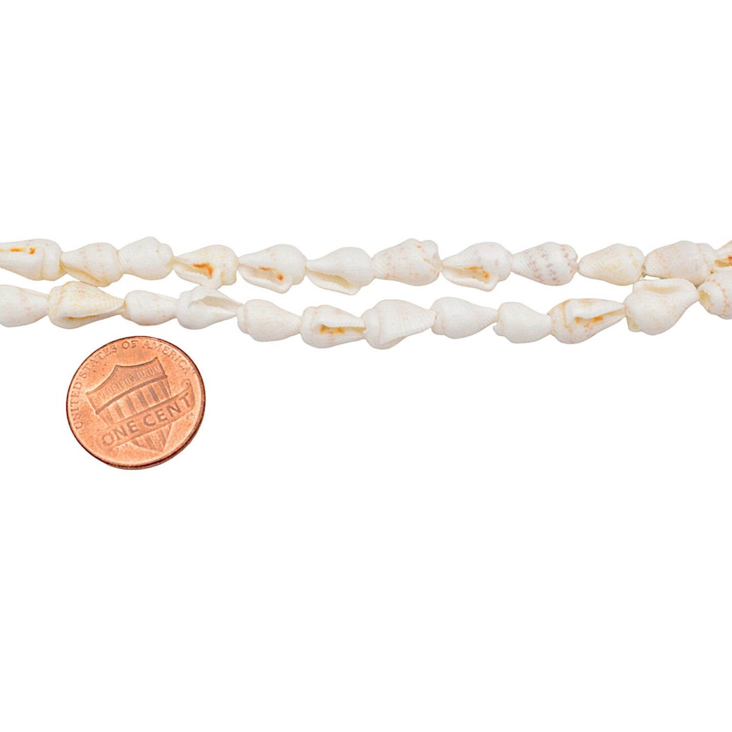 Natural Sea Shell Beads Collection: Beach Style Jewelry Making Supplies (Three Colors, Unique Shapes, Strand Lengths 60-62 Inches)