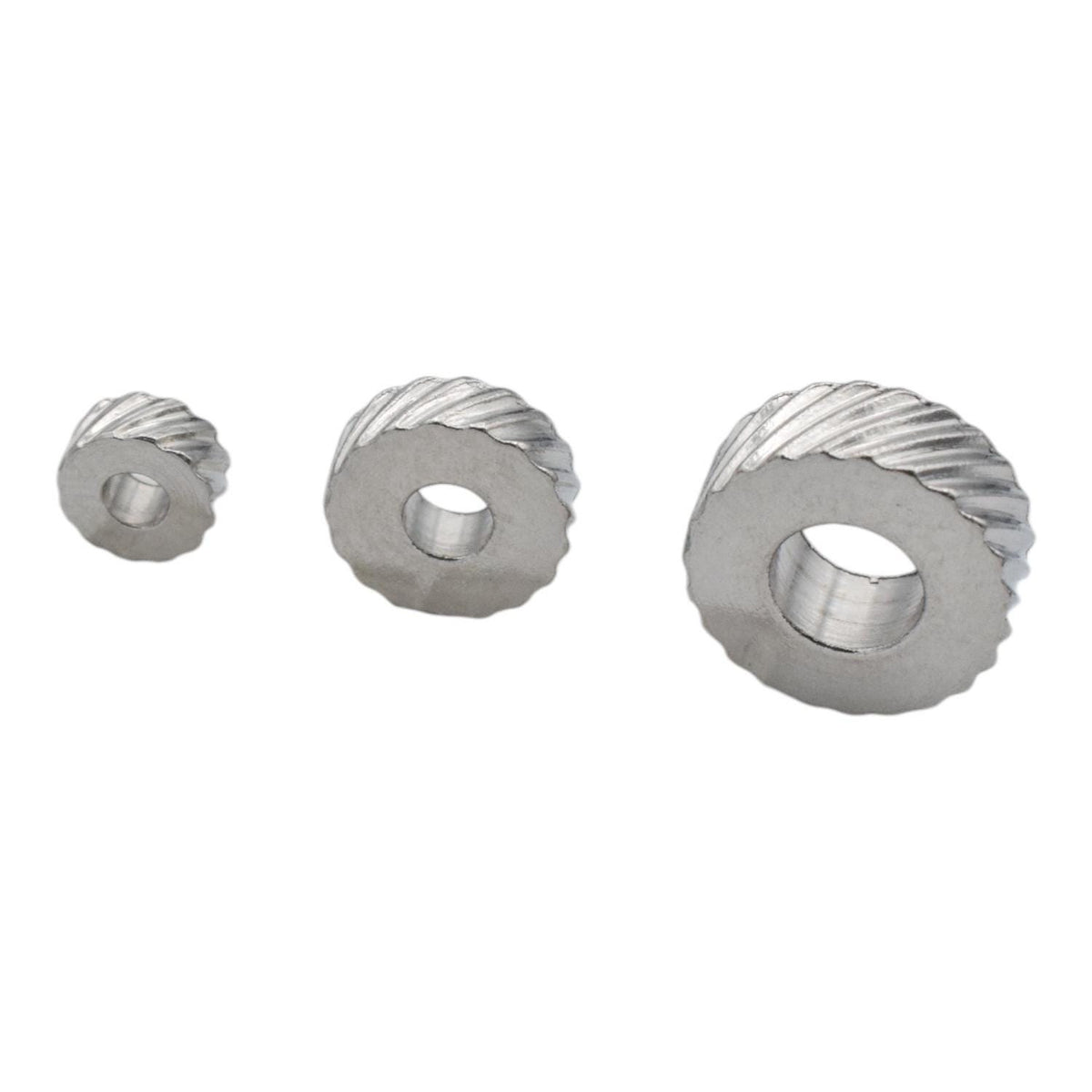 Stainless Steel Roundel spacer beads with diamond cut Diagonal cut for jewelry making 12pcs/pk jewelry making supplies - d...