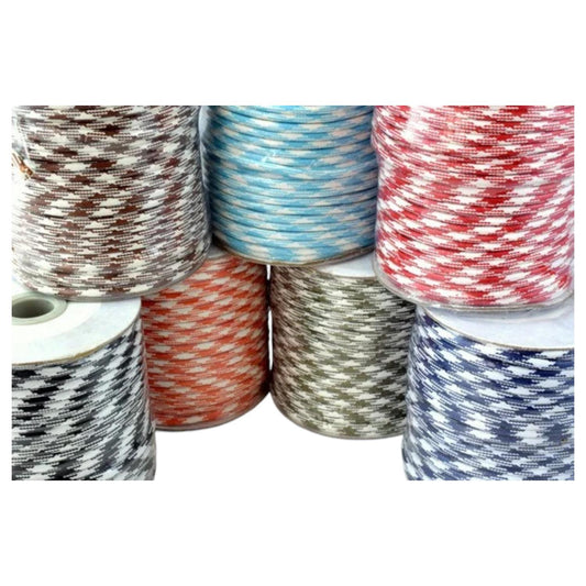 Wax Cotton Thread two colors 3mm cord for jewelry or fashion making jewelry making supplies