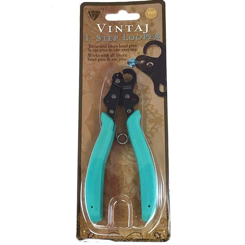 Vintaj 1 Step Looper by Bead Smith Pliers Tools easy way to make eye pins jewelry making supplies - detail image 3